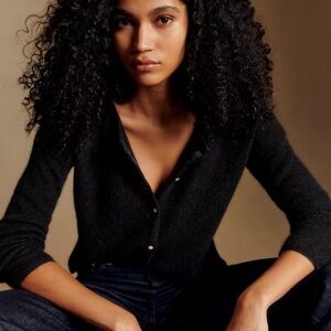 Sézane Gaspard Cardigan Black | Size M